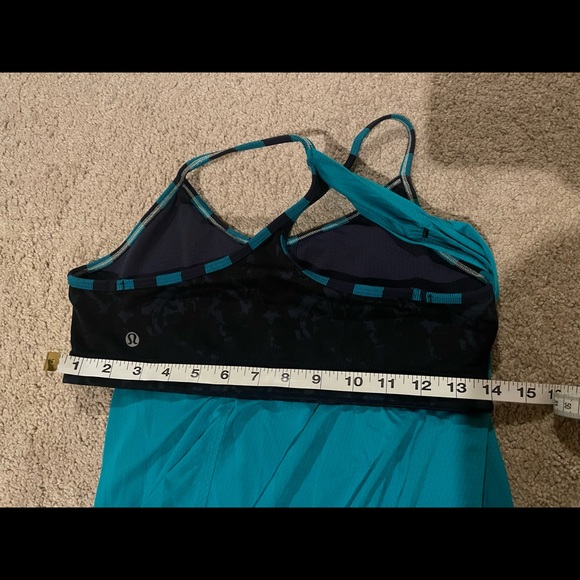 Lululemon tank with built in sports bra - Picture 7 of 8